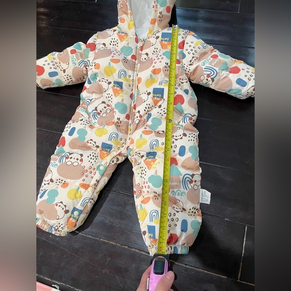 Baby winter down onesie for 12month - Picture 7 of 11